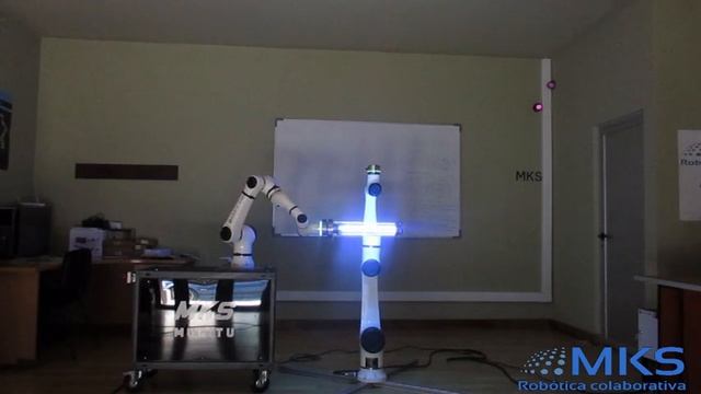 Desinfección ultravioleta con robot colaborativo Elfin смотреть онлайн