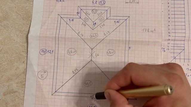 Как рассчитать вальмовую крышу. Вальмовая крыша с крыльцом смотреть онлайн