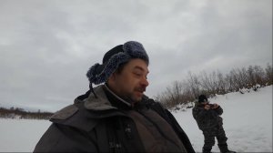 Отличная зимняя рыбалка на озере в тайге. 24.02.2023 год.