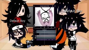 Gacha club,реакция клана учиха(Обито,Мадара,Сарада,Итачи,Саске)на Сакуру Харуто2/1