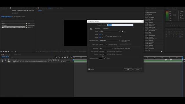 After affects edit Tutorial for beginners #01 (familiarization interface) смотреть онлайн