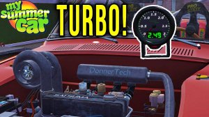 ОБНОВЛЕННАЯ ТУРБИНА- ПЫТАЮСЬ УСТАНОВИТЬ И ЕЗДИТЬ - My Summer Car