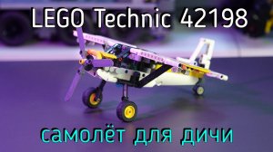 LEGO Technic - 42198 Bush Plane обзор