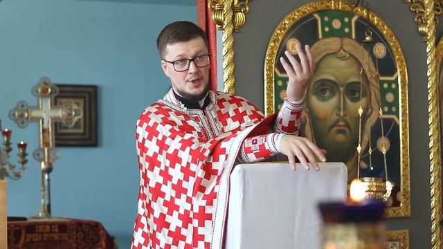 Проповедь иерея Максима Бражникова на воскресной литургии в Казанском храме г. Орска,2.06.2024 г. смотреть онлайн