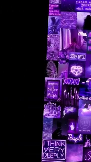 красивые фиолетовые обои 1 часть 💜 смотреть онлайн