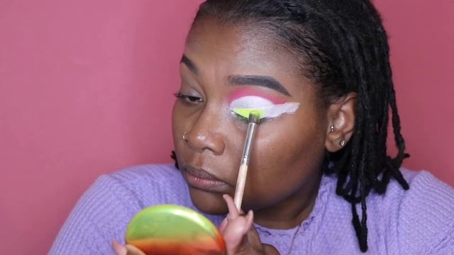 POSH CULTURE: COLOR ME 90's EYESHADOW PALLET || NEON LEWK HUNNY || AzizaA'Dele смотреть онлайн