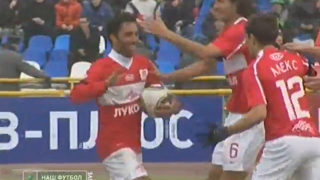 4 тур. Томь - Спартак Москва. 2:2 смотреть онлайн