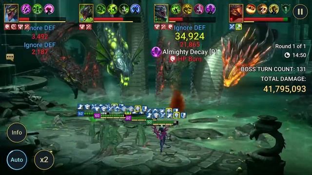 FULL AUTO BRUTAL HYDRA ALL ROTATIONS RAID: SHADOW LEGENDS смотреть онлайн