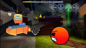 FIRE IN THE HOLE Old VS New FIRE IN THE HOLE (Lobotomy Geometry Dash) Friday Night Funkin' (FNF Mod