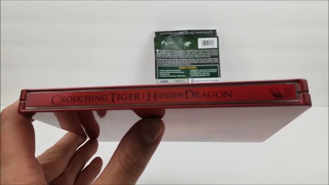 Crouching Tiger, Hidden Dragon 4K+2D Blu-ray SteelBook Unboxing смотреть онлайн