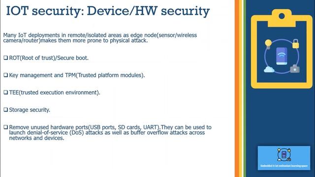 IOT Security challenges and best practices смотреть онлайн