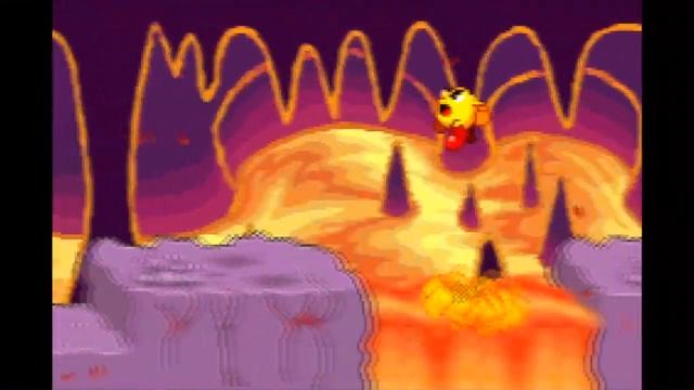 Pac Man World 2 GBA 100% - Time Trial Level 10 - Volcanic Panic (2:15) смотреть онлайн