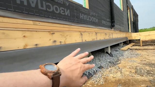 Нормальный свайный фундамент под дом по каркасной технологии смотреть онлайн
