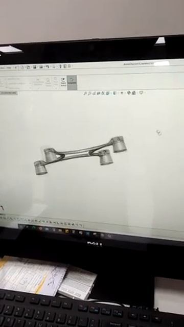 Drone chassis(3D) смотреть онлайн