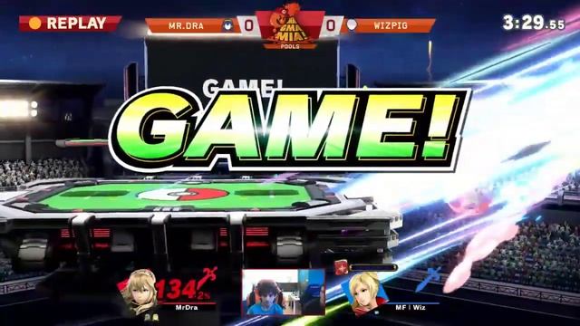 Mr.Dra(Lucina) vs Wizpig(Robin/Diddy Kong) - POOLS - MAGMA MIA! #5 смотреть онлайн