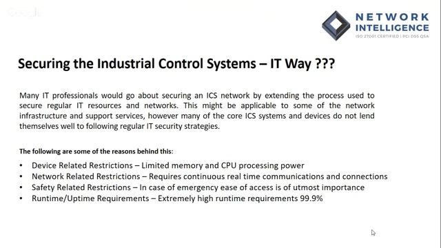 Webinar : IIoT – Cybersecurity risks and solutions by Viral Trivedi смотреть онлайн