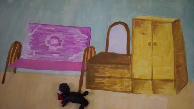 Мультфильм "Кот на кухне", Букова Анастасия, 13 лет смотреть онлайн