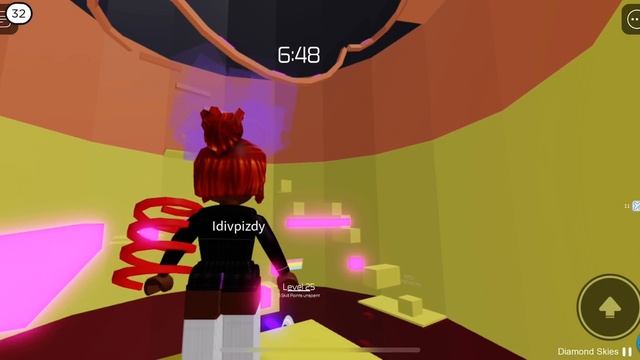 Играю в Tower of Hell на телефоне скин топ !! ;)) смотреть онлайн