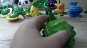 Обзор игрушек Растения против зомби 🍉🍊🍎🍎🍉