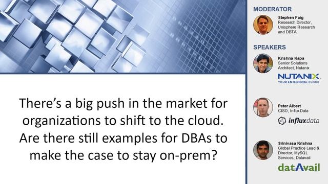 The Evolution of the DBA: Changes, Challenge & Opportunities смотреть онлайн