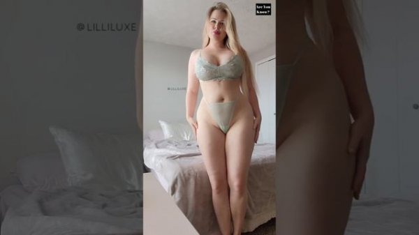 Curvy Model Lilli Luxe ✅American Plus Size Celebrity | Miami Swim Week | Lifestyle Journey