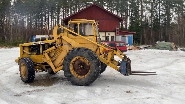 Köp Baklastare Volvo BM 640 med redskap på Klaravik смотреть онлайн