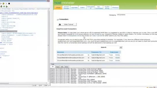 Host Monster-Auto Forwarder Bulk Emails смотреть онлайн