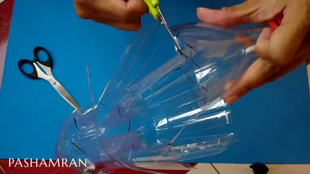 DIY - Pot Gantung Cantik Dari Botol Plastik Bekas | Mengurangi Sampah Plastik смотреть онлайн