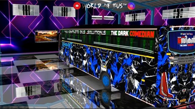 Bussid Files 3.7.1 Neon Garage  Steering Wheel With Download Link