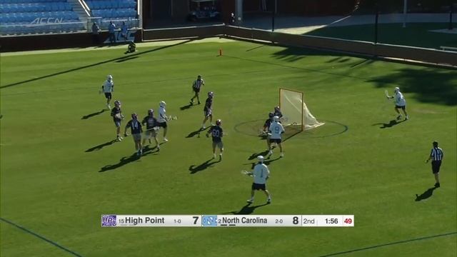 UNC Men's Lacrosse: Tar Heels Top #15 High Point смотреть онлайн