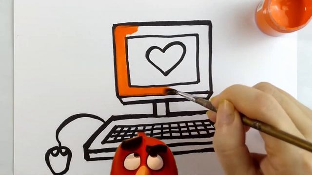 Bolajon uchun kompyuter rasm chizish| Сурет салу компьютер| сурет салып уйрену/ Draw a computer-Ep1 смотреть онлайн