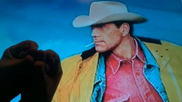 Horacio the handsnake - Wayne McLaren/The Marlboro Man