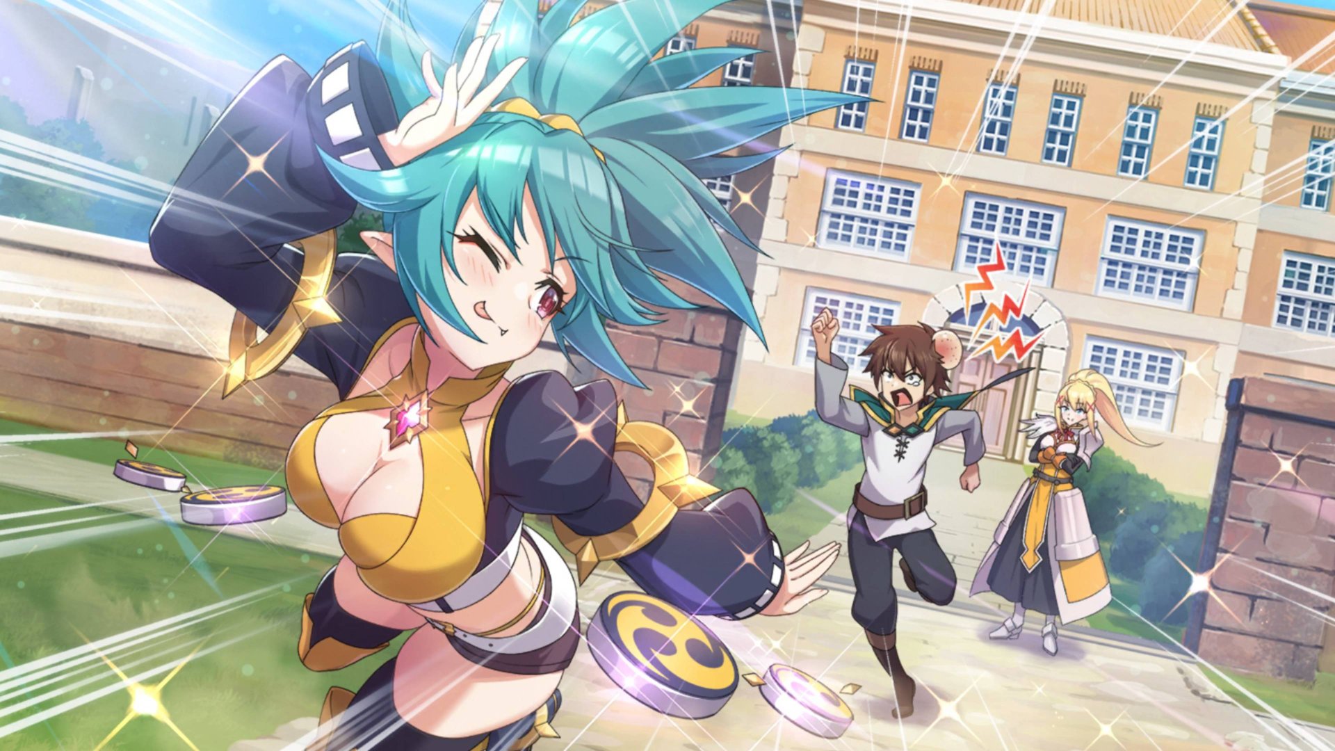 Disastrous Daycare | Konosuba Fantastic Days | Прохождение сюжета | Без комментариев