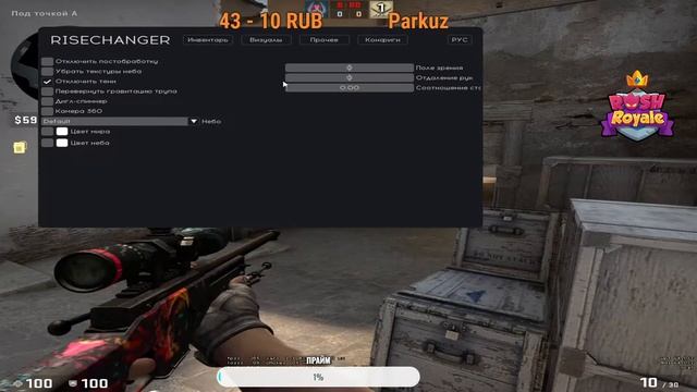 ОБЗОР RISECHANGER! ЛУЧШИЙ СКИНЧЕНДЖЕР 2021