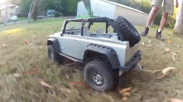 Axial SCX10 TR Dingo RC Car 360˚ GoPro Hero 2 смотреть онлайн