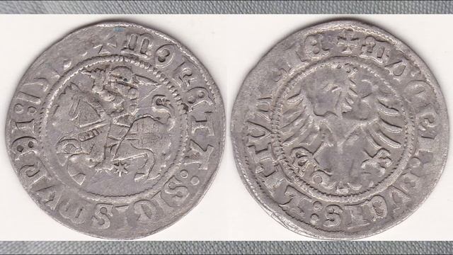 Legendinis 1519 m gotikinis pusgrašis? Mистический полугрош 1519 года с готическим шрифтом? смотреть онлайн