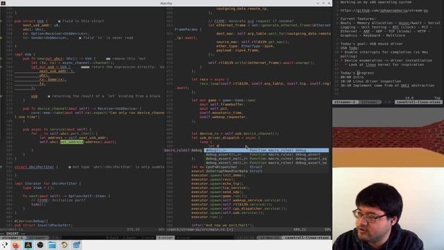 I wrote a mouse driver for my rust OS смотреть онлайн