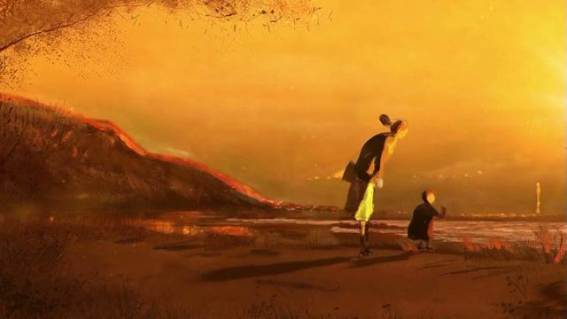 "The Long Shadows" (Painting to 3d) смотреть онлайн