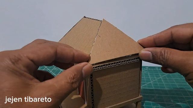 DIY - CARA MEMBUAT RUMAH MINIATUR DARI KARDUS #229 RUMAH KAMPUNG смотреть онлайн