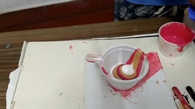 Tree Ring Pour......Acrylic pour painting💥.. dev dhruvit ....😀 .......in malayalam 😉😉 смотреть онлайн