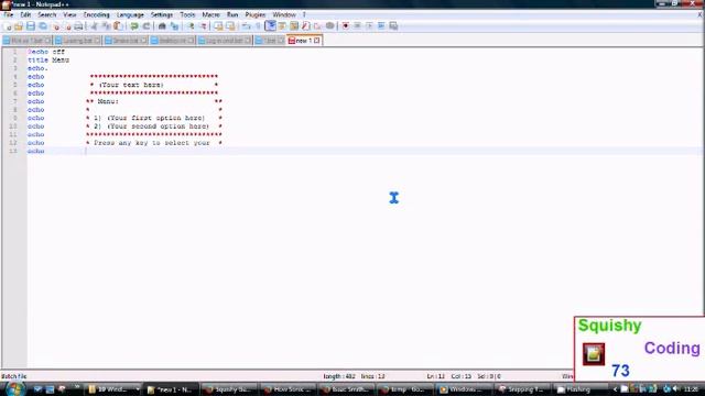 How to make a menu with a .bat extention смотреть онлайн