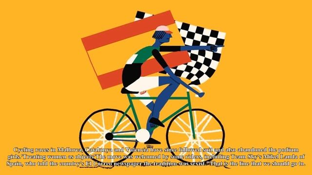 Meet cycling's podium girls -- and men смотреть онлайн