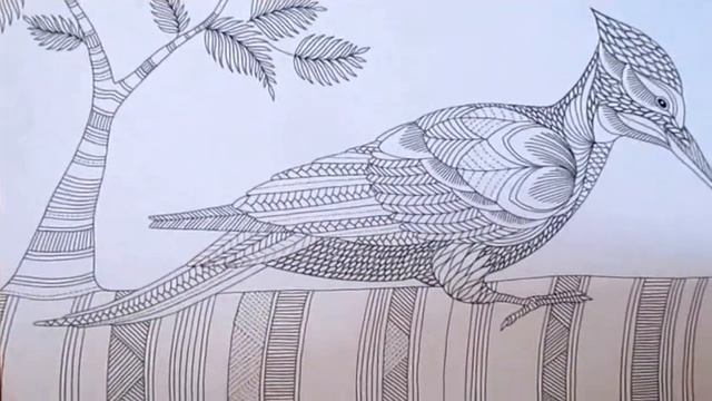 Animal Kingdom - Postcards: Adult Coloring Book Review смотреть онлайн