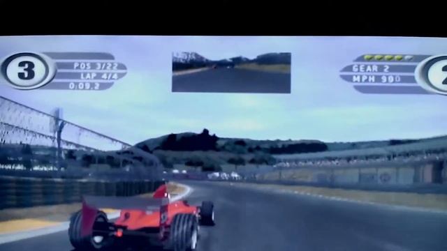 Wii Racing - F1 2002 (Gamecube side) 4 Lap Races смотреть онлайн