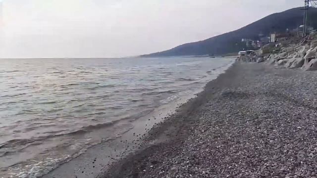 Купание в море Лазаревское 07.04.19 смотреть онлайн