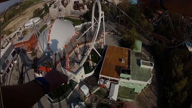 Oblivion The Black Hole Front Seat On-ride &Off-ride Gardaland Italy смотреть онлайн