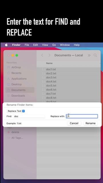Learn How To Batch Rename Files On Your Mac #Shorts смотреть онлайн