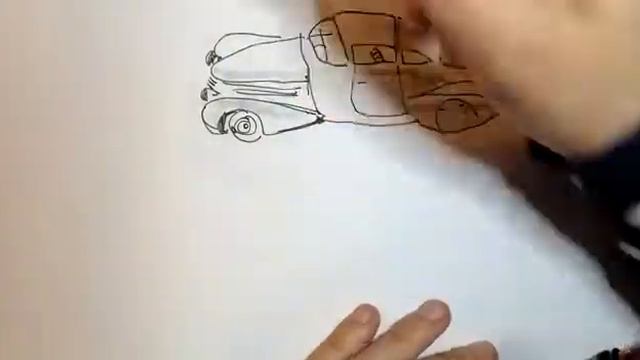 Time lapse sketch Hispano-Suiza H6B Dubonnet Xenia смотреть онлайн