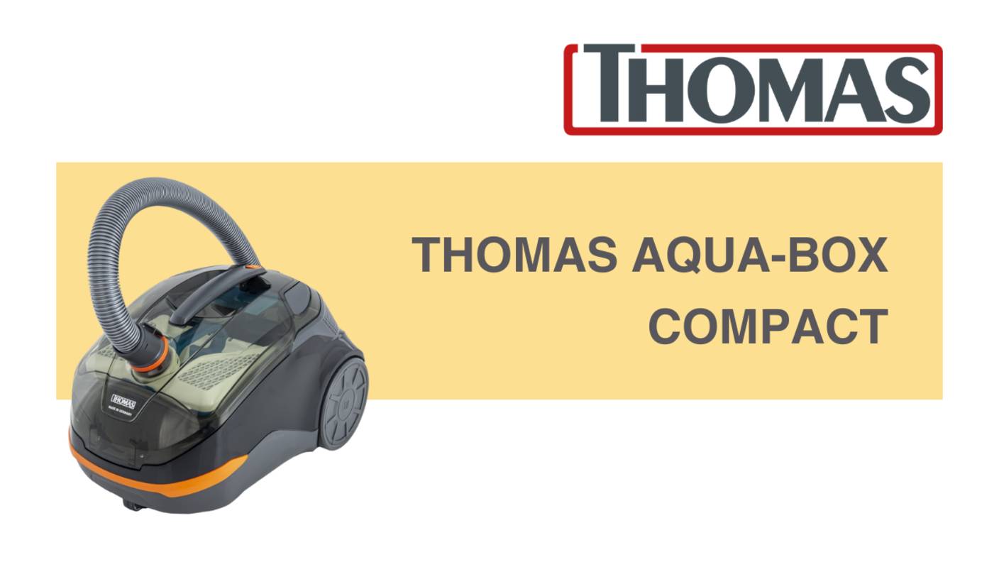 Thomas Aqua-box Compact - пылесос для сухой уборки без мешка для пыли смотреть онлайн