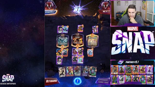 3 DECK POOL 3 TOP CON BLACK PANTHER, TIENEN QUE NERFEARLO!! MARVEL SNAP ESPAÑOL смотреть онлайн